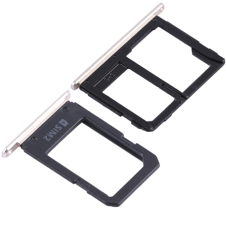 For Galaxy A5108 / A7108 2 SIM Card Tray + Micro SD Card Tray