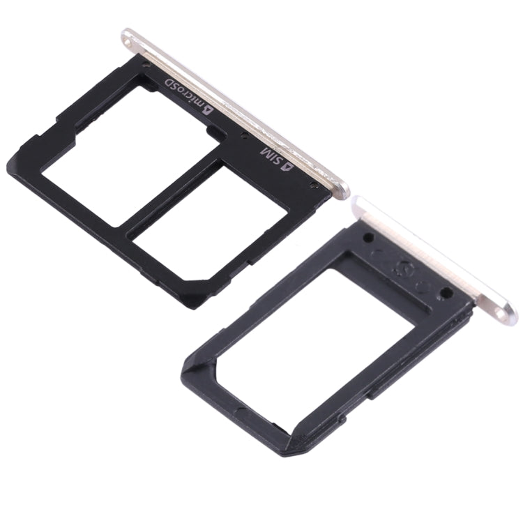 For Galaxy A5108 / A7108 2 SIM Card Tray + Micro SD Card Tray