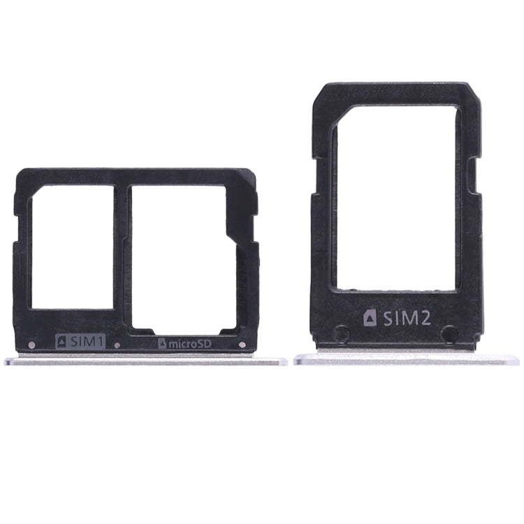 For Galaxy A5108 / A7108 2 SIM Card Tray + Micro SD Card Tray