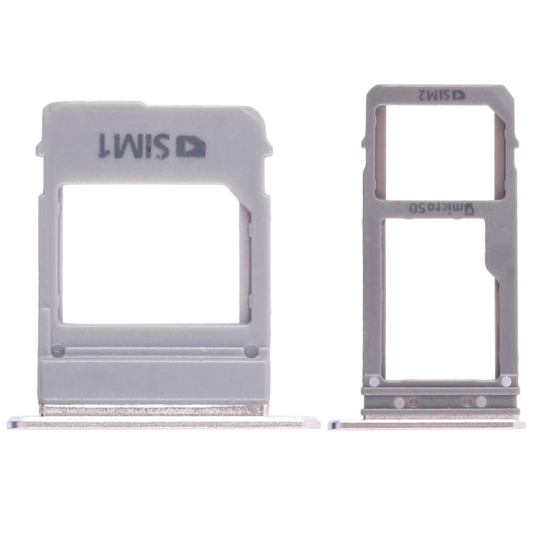 For Galaxy A520 / A720 2 SIM Card Tray + Micro SD Card Tray