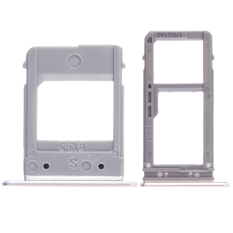 For Galaxy A520 / A720 2 SIM Card Tray + Micro SD Card Tray
