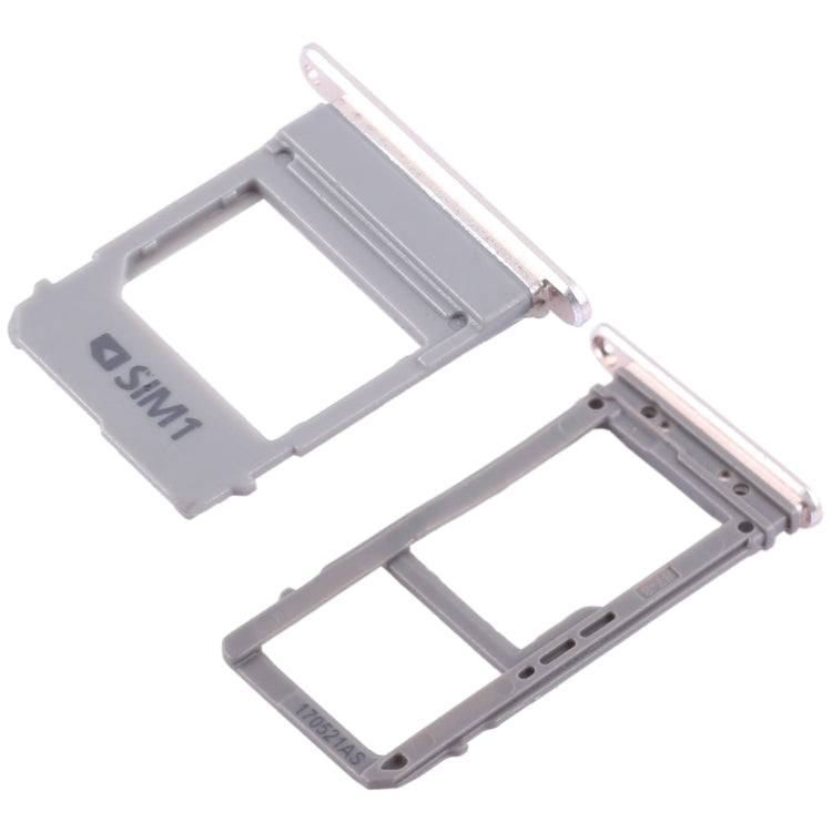 For Galaxy A520 / A720 2 SIM Card Tray + Micro SD Card Tray