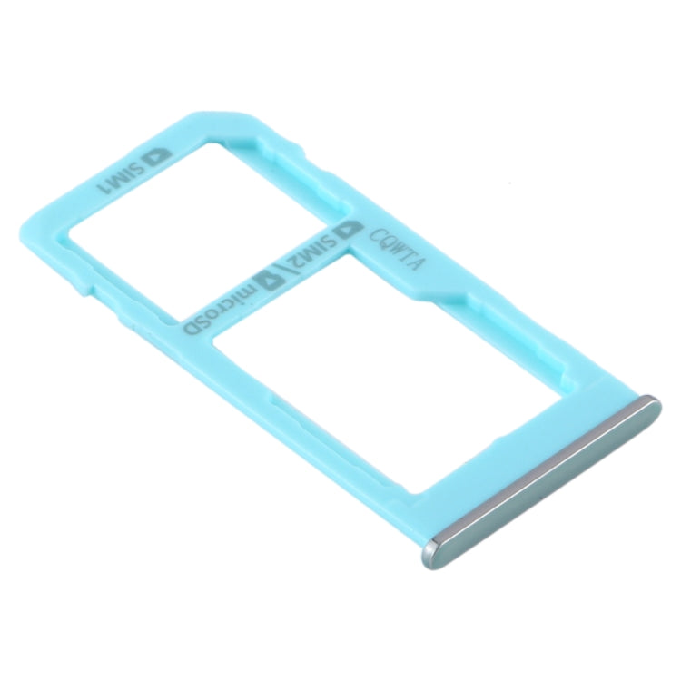 For Samsung Galaxy A60 SIM Card Tray + SIM Card Tray / Micro SD Card Tray