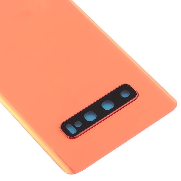 For Galaxy S10 Battery Back Cover with Camera Lens