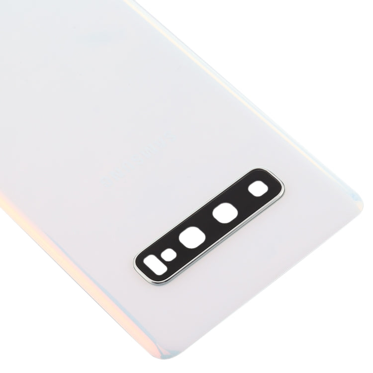 For Galaxy S10 Battery Back Cover with Camera Lens