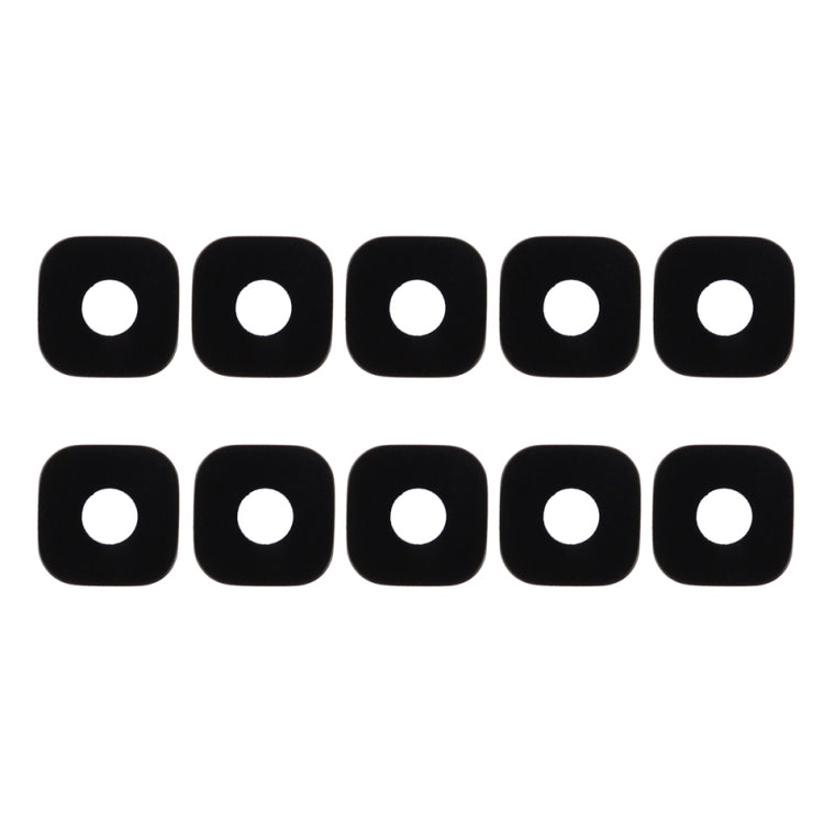 For Galaxy J7 Prime / G610 10pcs Back Camera Lens(Black)
