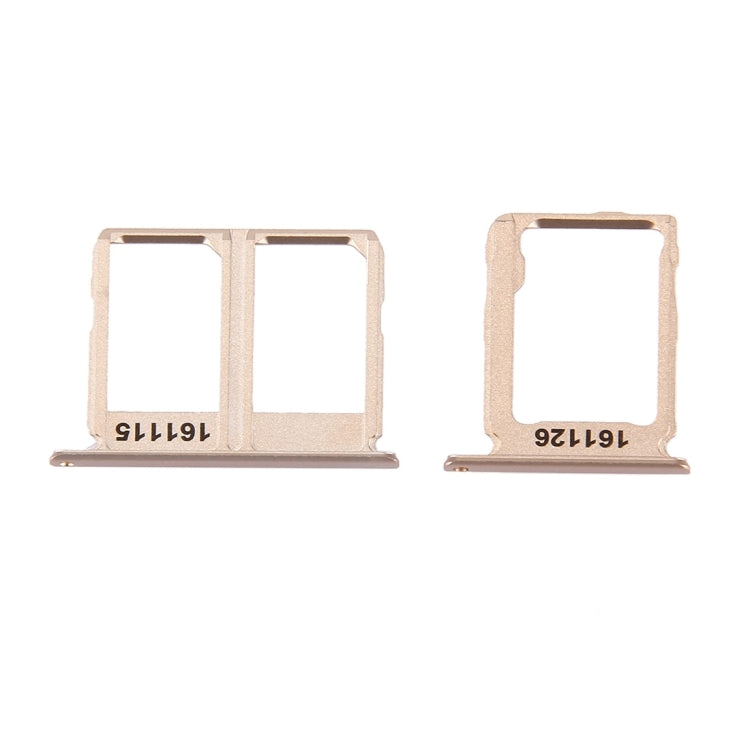 For Galaxy C9 Pro / C9000 SIM Card Tray + Micro SD Card Tray