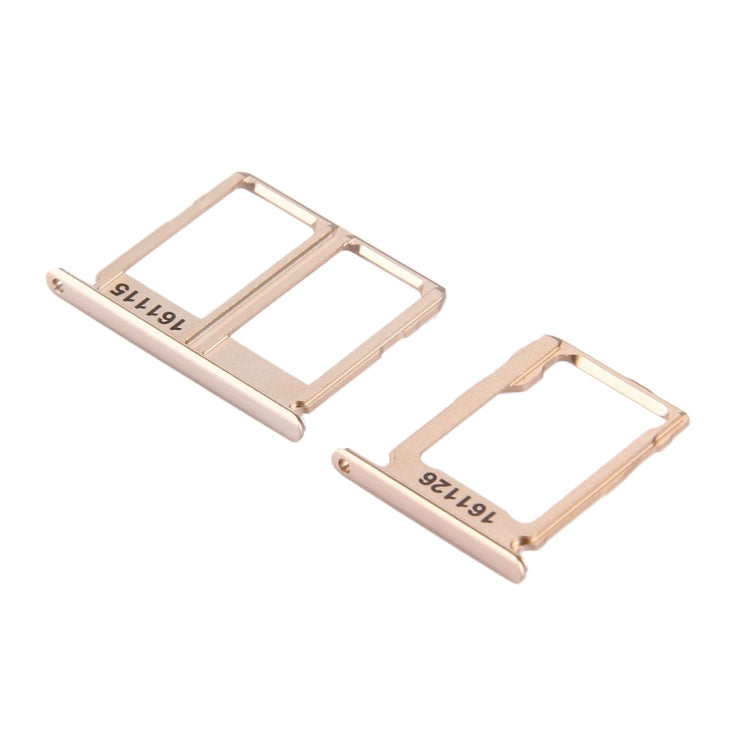 For Galaxy C9 Pro / C9000 SIM Card Tray + Micro SD Card Tray