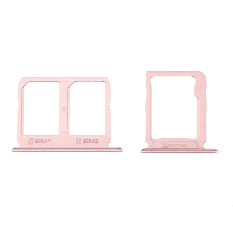 For Galaxy C9 Pro / C9000 SIM Card Tray + Micro SD Card Tray