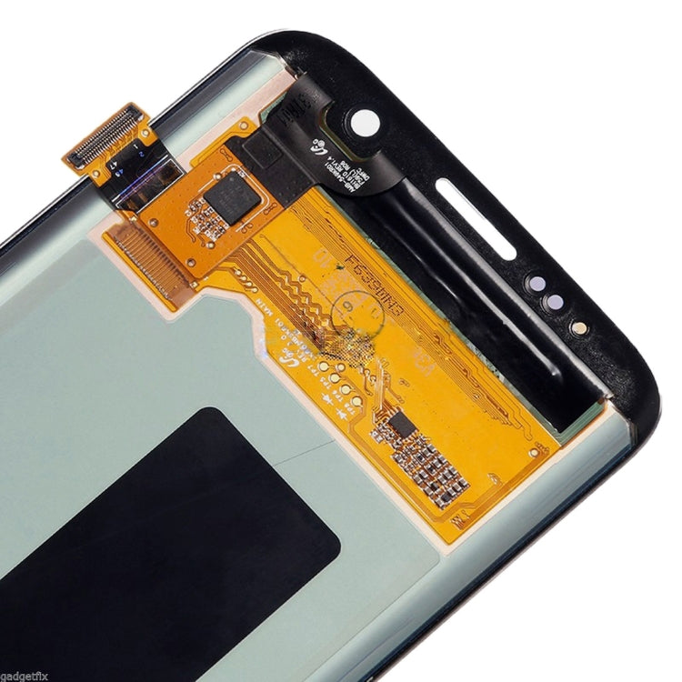 Original LCD Display + Touch Panel for Galaxy S7 Edge / G9350 / G935F / G935A / G935V, G935FD, G935W8, G935T, G935U(Silver)