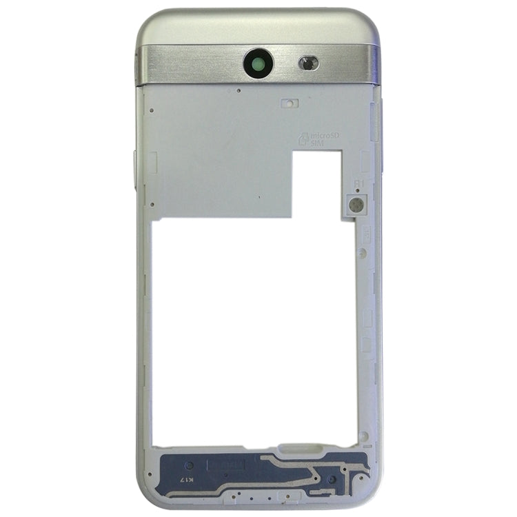 For Galaxy J3 Emerge / J327 Rear Housing Frame (Silver)