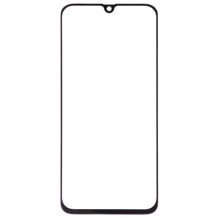 For Galaxy A40 Front Screen Outer Glass Lens (Black)