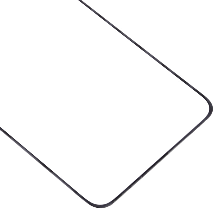 For Galaxy A90 / A80  Front Screen Outer Glass Lens (Black)
