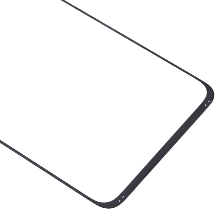 For Galaxy A90 / A80  Front Screen Outer Glass Lens (Black)