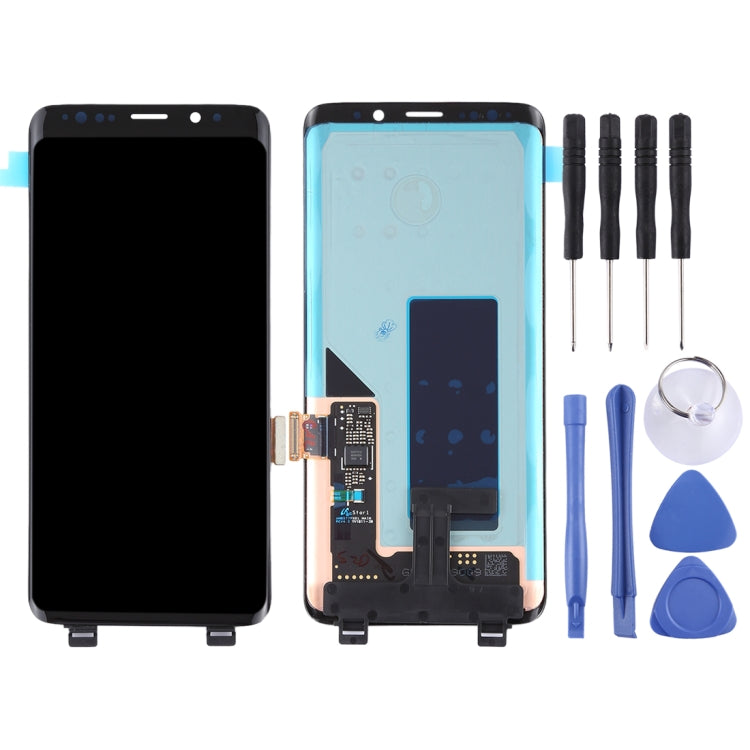 Original Super AMOLED LCD Screen for Galaxy S9 / G960F / G960F / DS / G960U / G960W / G9600 with Digitizer Full Assembly (Black)