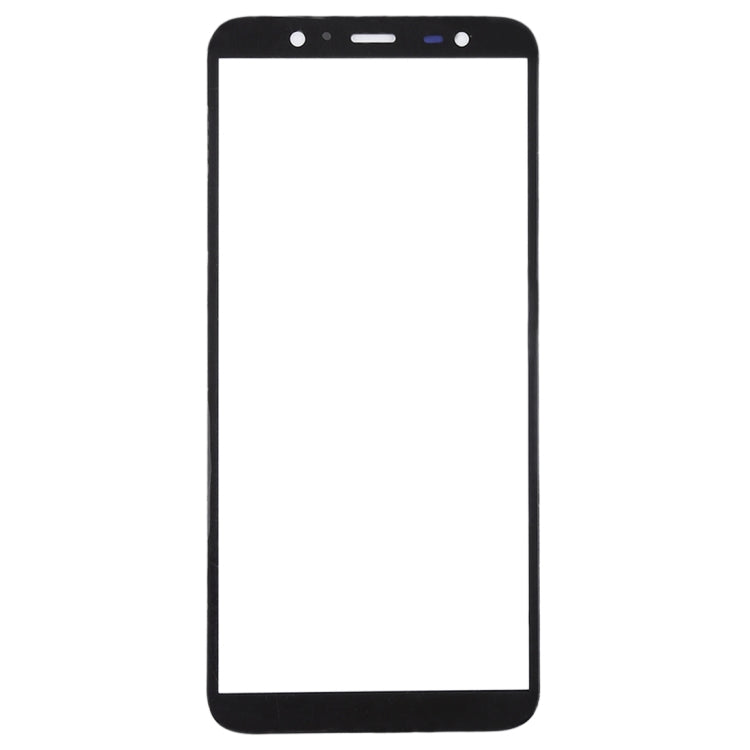 For Galaxy J8, J810F/DS, J810Y/DS, J810G/DS  Front Screen Outer Glass Lens (Black)
