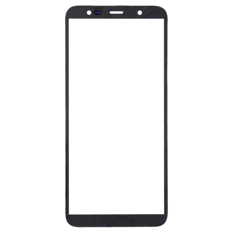 For Galaxy J8, J810F/DS, J810Y/DS, J810G/DS  Front Screen Outer Glass Lens (Black)
