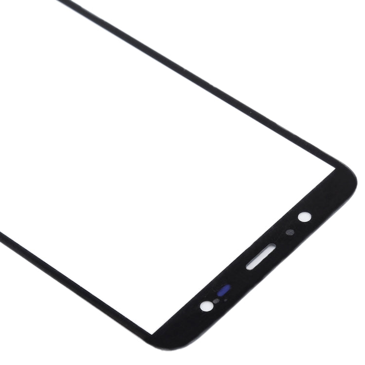 For Galaxy J8, J810F/DS, J810Y/DS, J810G/DS  Front Screen Outer Glass Lens (Black)