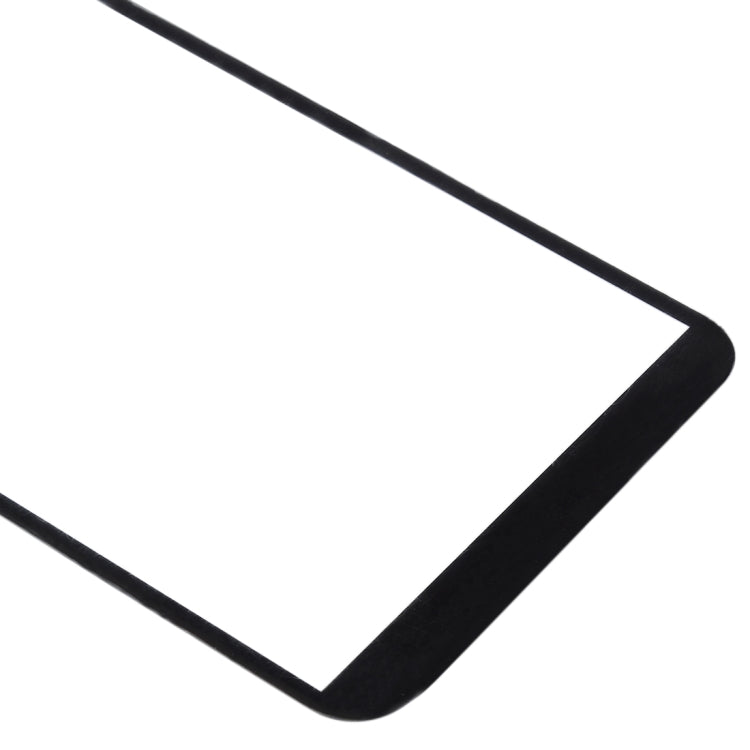 For Galaxy J8, J810F/DS, J810Y/DS, J810G/DS  Front Screen Outer Glass Lens (Black)