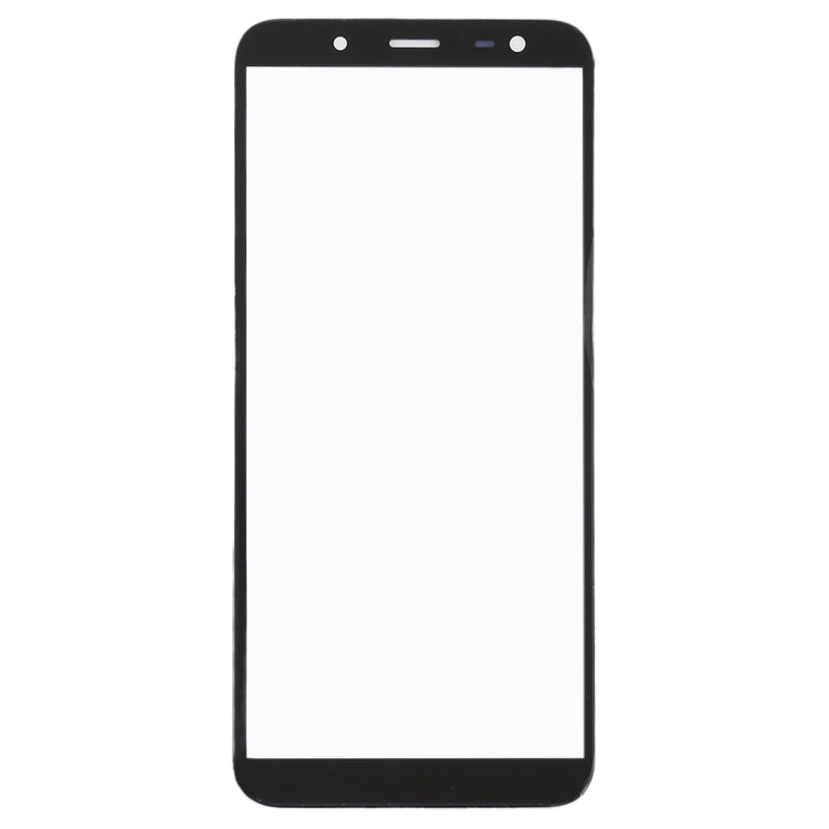For Galaxy J6, J600F/DS, J600G/DS Front Screen Outer Glass Lens (Black)