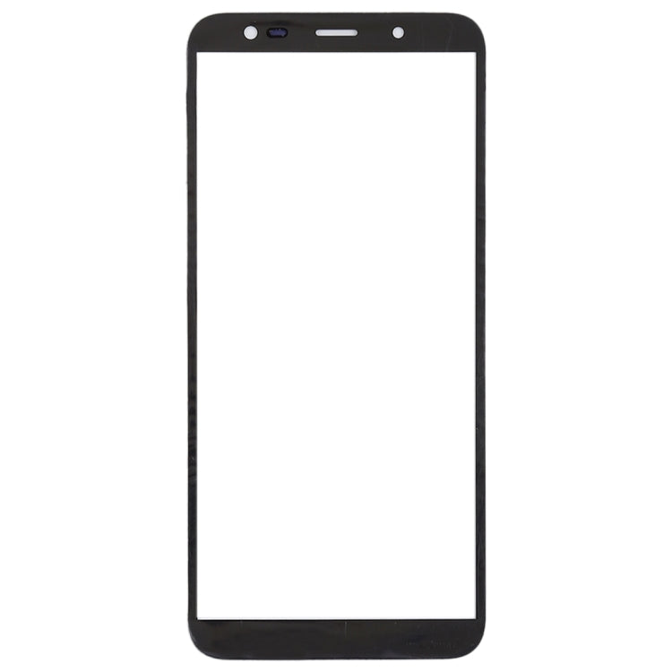 For Galaxy J6, J600F/DS, J600G/DS Front Screen Outer Glass Lens (Black)