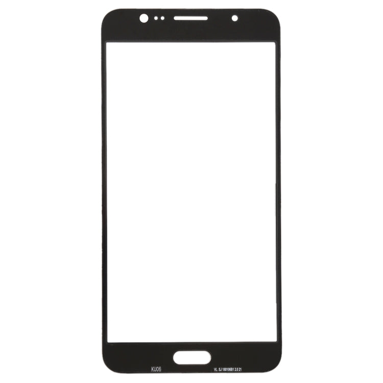 For Galaxy J7 2016, J710F, J710FN, J710M/MN, J7108 Front Screen Outer Glass Lens (Gold)