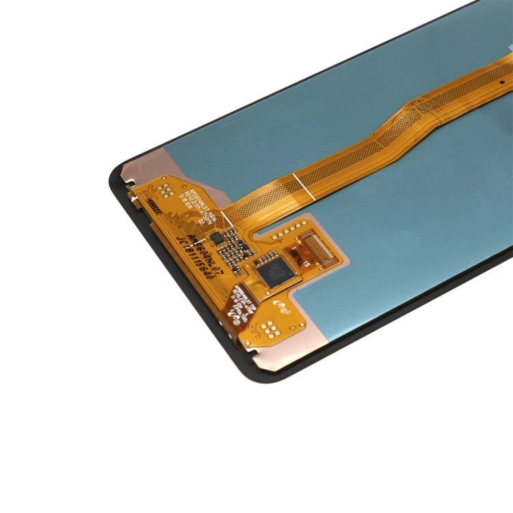 Original Super AMOLED LCD Screen for Galaxy A7 (2018) SM-A750F with Digitizer Full Assembly (Black)