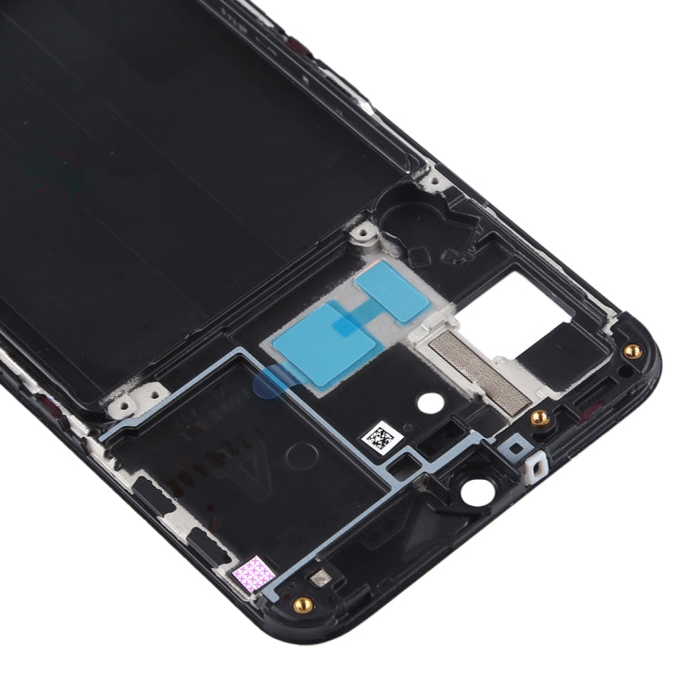 For Galaxy A40  Front Housing LCD Frame Bezel Plate (Black)