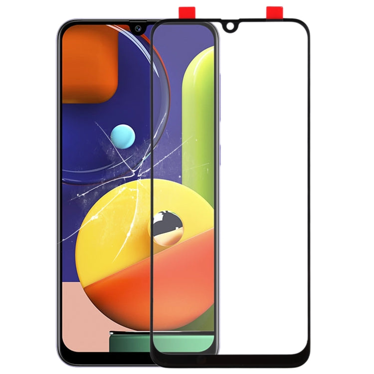 For Galaxy A50s Front Screen Outer Glass Lens