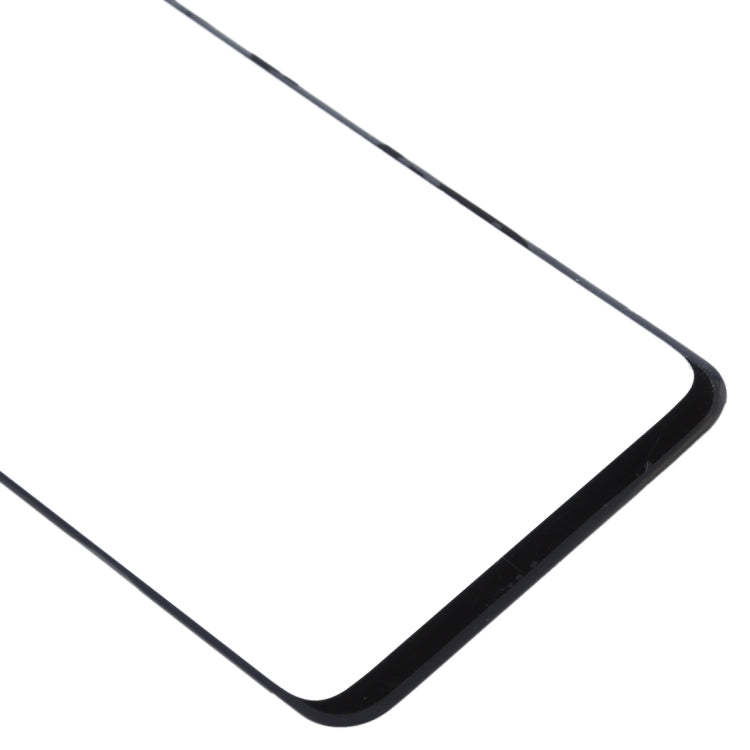 For Galaxy A30s Front Screen Outer Glass Lens (Black)