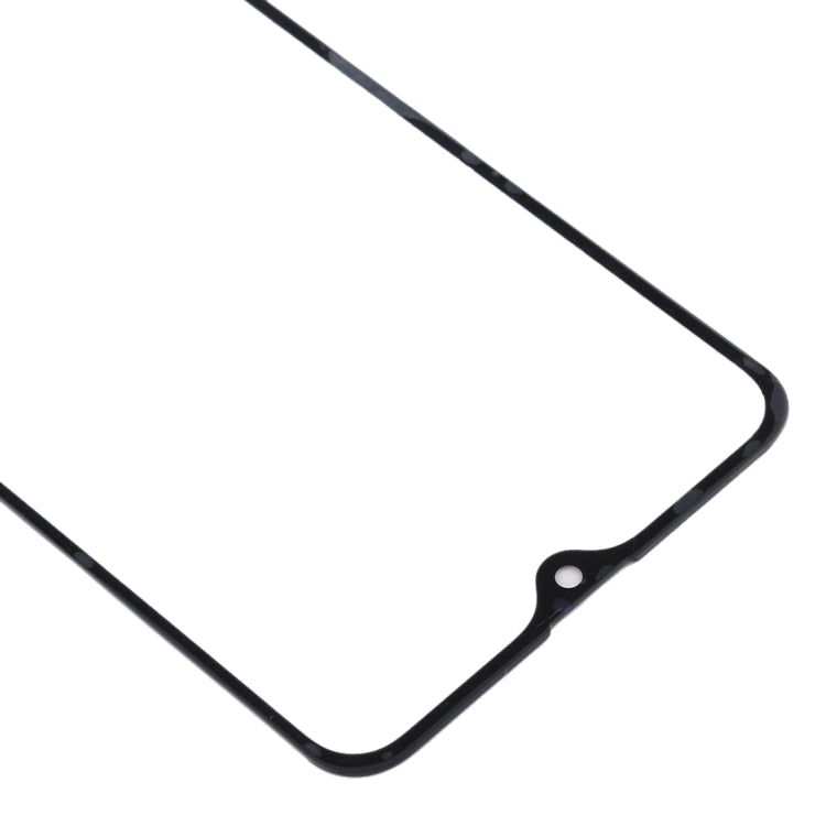 For Galaxy A10s  Front Screen Outer Glass Lens (Black)
