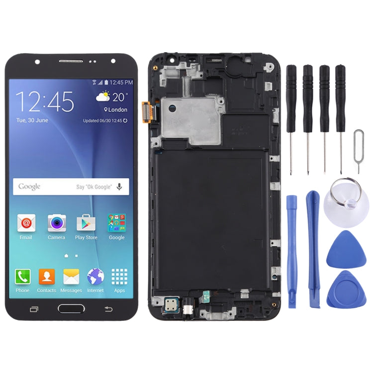 TFT LCD Screen for Galaxy J7 (2015) / J700F Digitizer Full Assembly with Frame