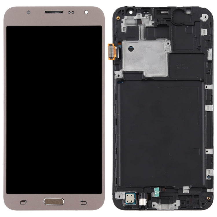 TFT LCD Screen for Galaxy J7 (2015) / J700F Digitizer Full Assembly with Frame