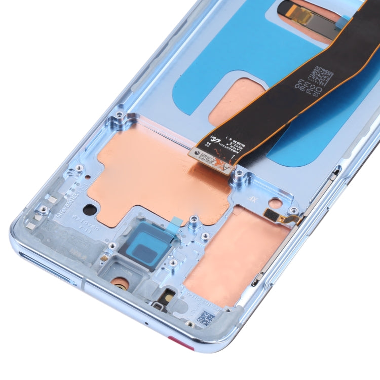 Original Dynamic AMOLED Material LCD Screen and Digitizer Full Assembly with Frame for