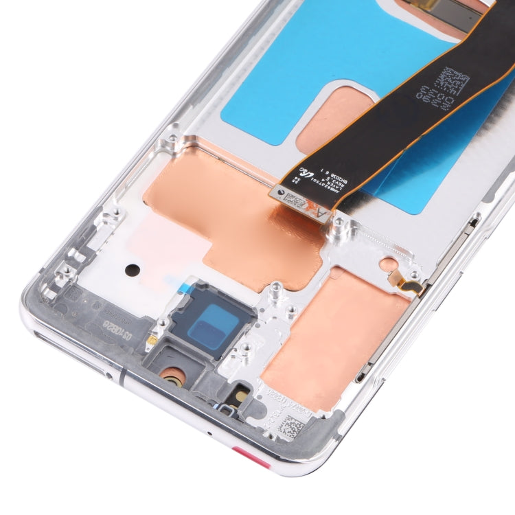 Original Dynamic AMOLED Material LCD Screen and Digitizer Full Assembly with Frame for