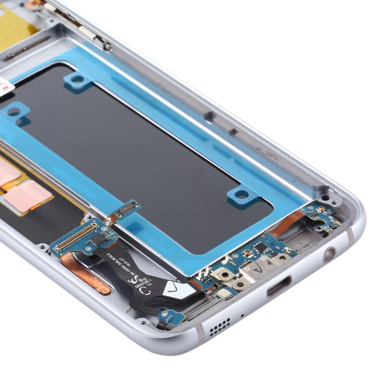 OLED LCD Screen for Samsung Galaxy S7 Edge / SM-G935F Digitizer Full Assembly with Frame
