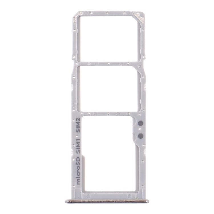 For Samsung Galaxy A51 / A515 SIM Card Tray + SIM Card Tray + Micro SD Card Tray