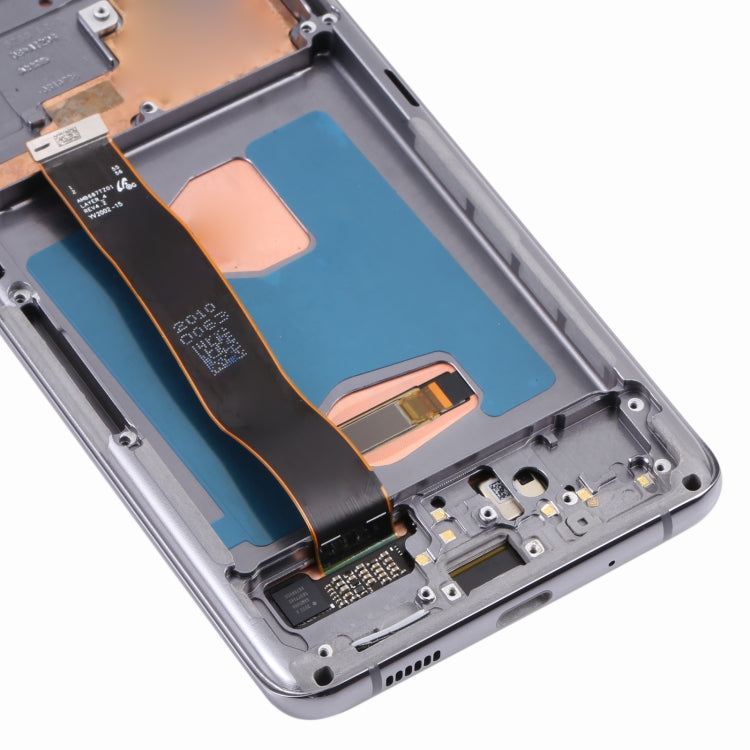 Original Super AMOLED LCD Screen for Samsung Galaxy S20 Ultra 4G/S20 Ultra 5G Digitizer Full Assembly with Frame