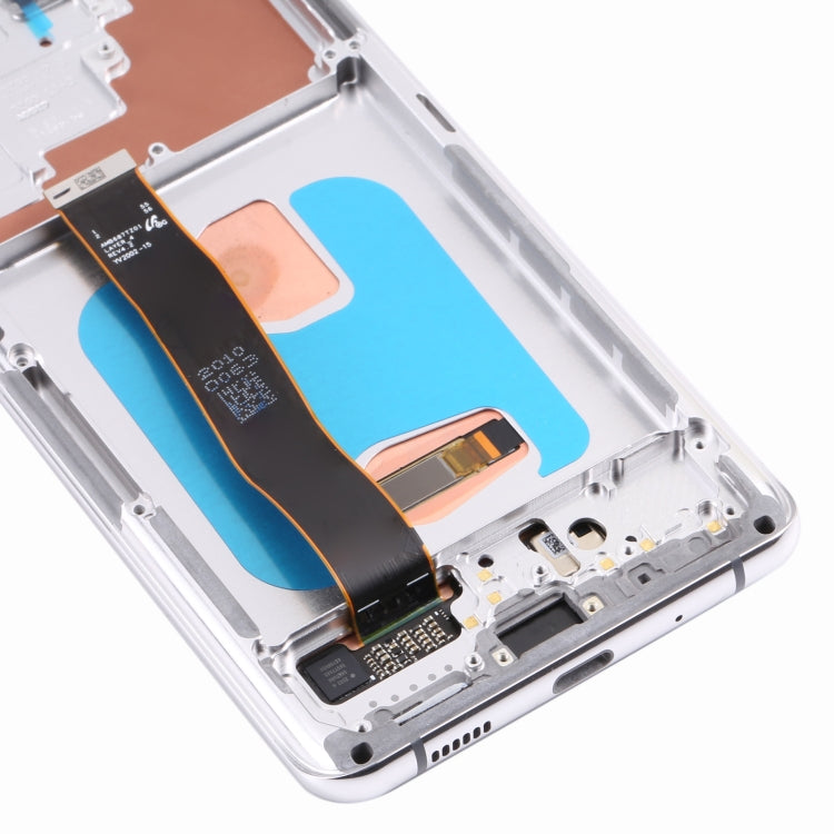 Original Super AMOLED LCD Screen for Samsung Galaxy S20 Ultra 4G/S20 Ultra 5G Digitizer Full Assembly with Frame