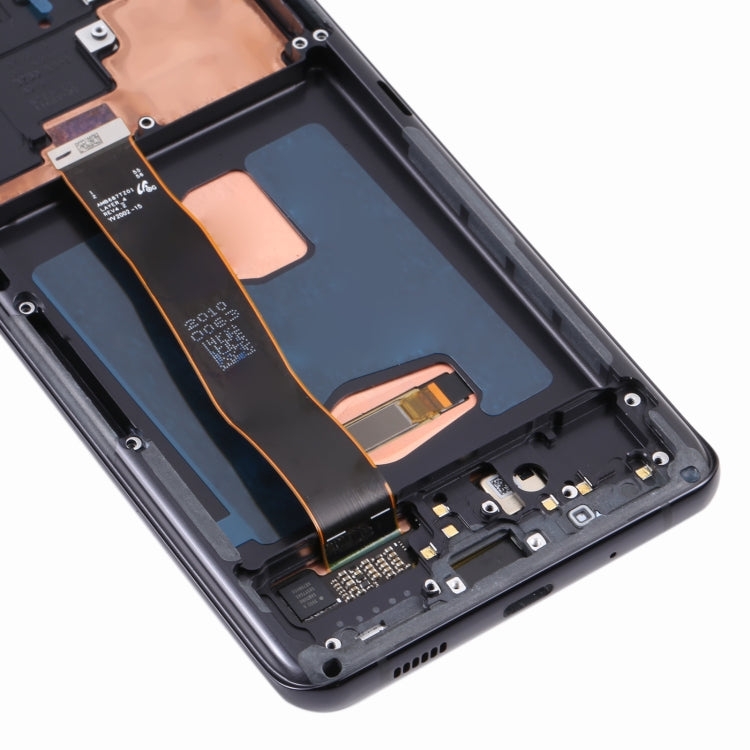 Original Super AMOLED LCD Screen for Samsung Galaxy S20 Ultra 4G/S20 Ultra 5G Digitizer Full Assembly with Frame