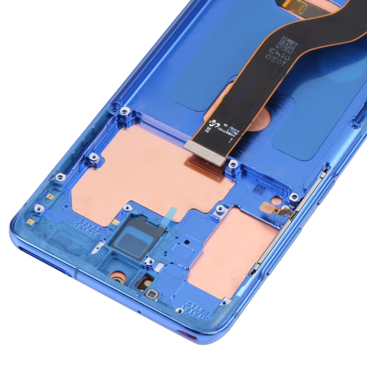 Original Super AMOLED LCD Screen for Samsung Galaxy S20+ 5G SM-G986B/G985 Digitizer Full Assembly with Frame