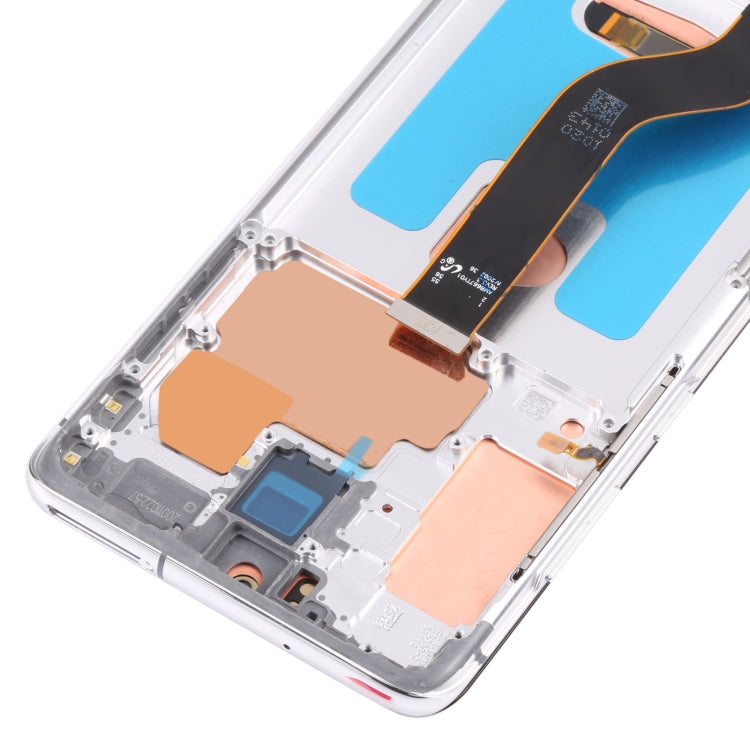 Original Super AMOLED LCD Screen for Samsung Galaxy S20+ 5G SM-G986B/G985 Digitizer Full Assembly with Frame