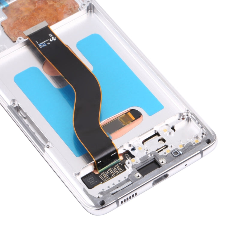 Original Super AMOLED LCD Screen for Samsung Galaxy S20+ 5G SM-G986B/G985 Digitizer Full Assembly with Frame