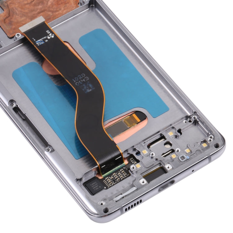 Original Super AMOLED LCD Screen for Samsung Galaxy S20+ 5G SM-G986B/G985 Digitizer Full Assembly with Frame