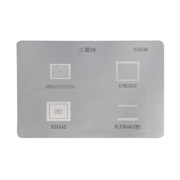 Mobile Phone Rework Repair BGA Reballing Stencils for Galaxy S6