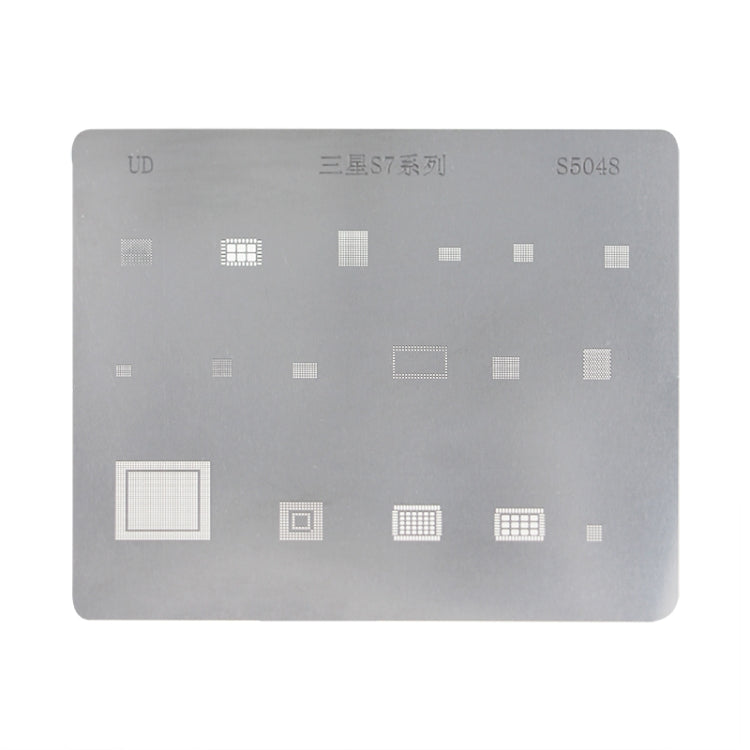 Mobile Phone Rework Repair BGA Reballing Stencils for Galaxy S7