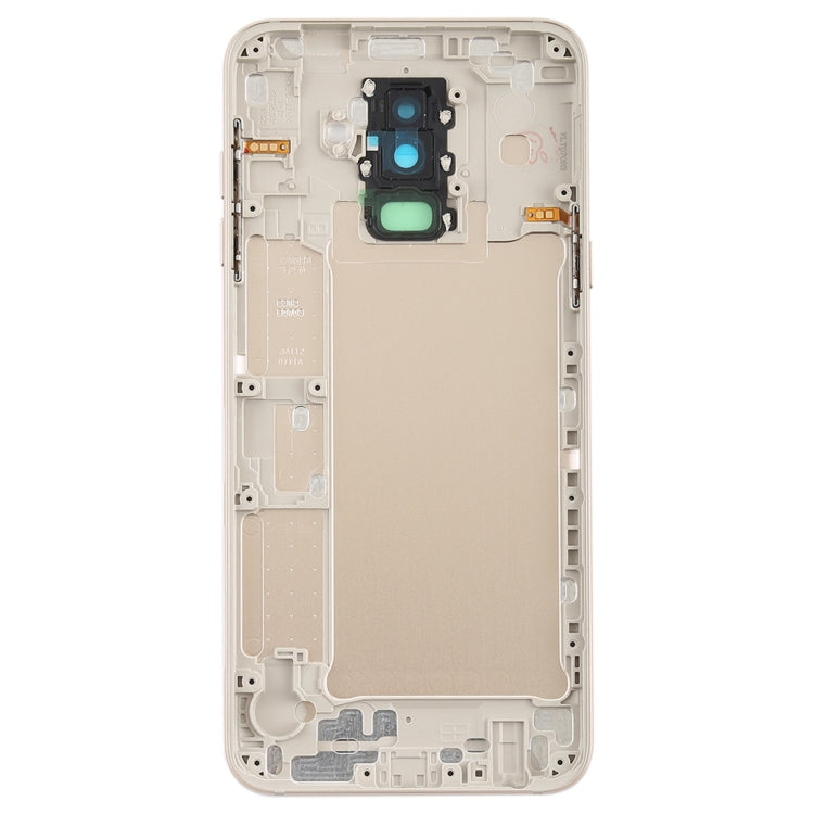 For Galaxy A6+ (2018) / A605 Back Cover with Side Keys & Camera Lens