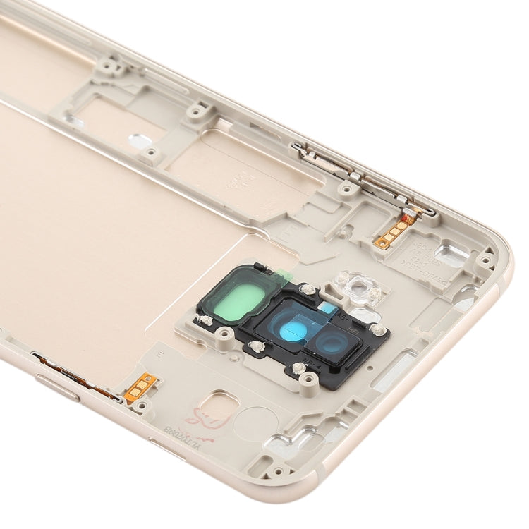 For Galaxy A6+ (2018) / A605 Back Cover with Side Keys & Camera Lens