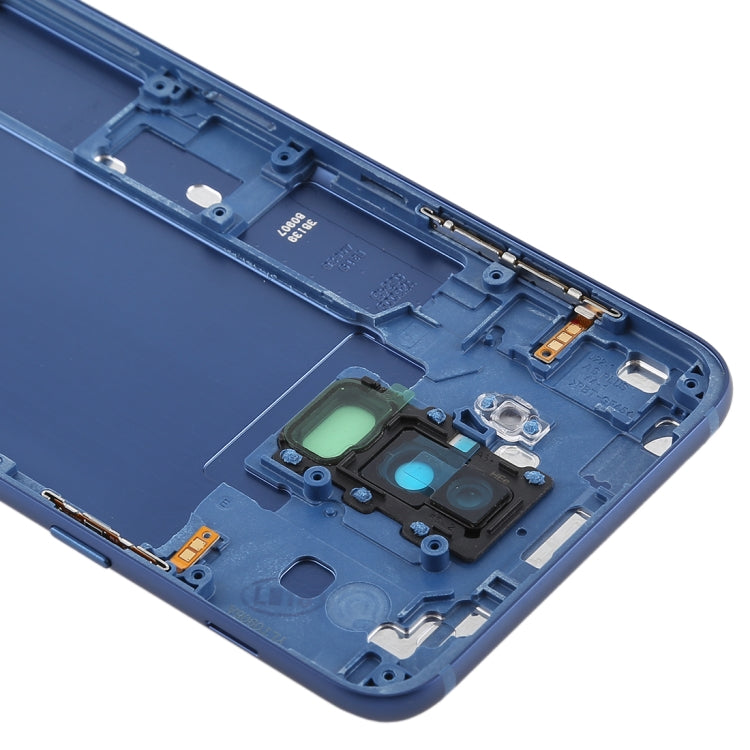 For Galaxy A6+ (2018) / A605 Back Cover with Side Keys & Camera Lens