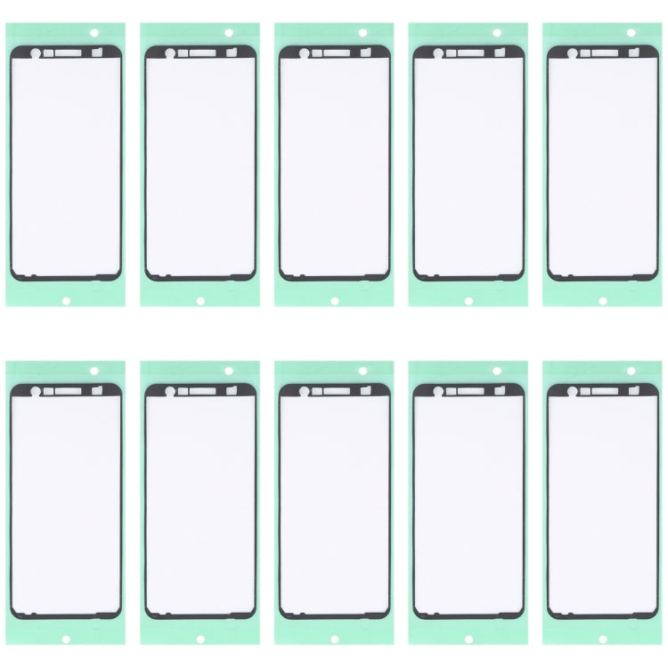 For Samsung Galaxy J6+ / SM-J610 10pcs Front Housing Adhesive